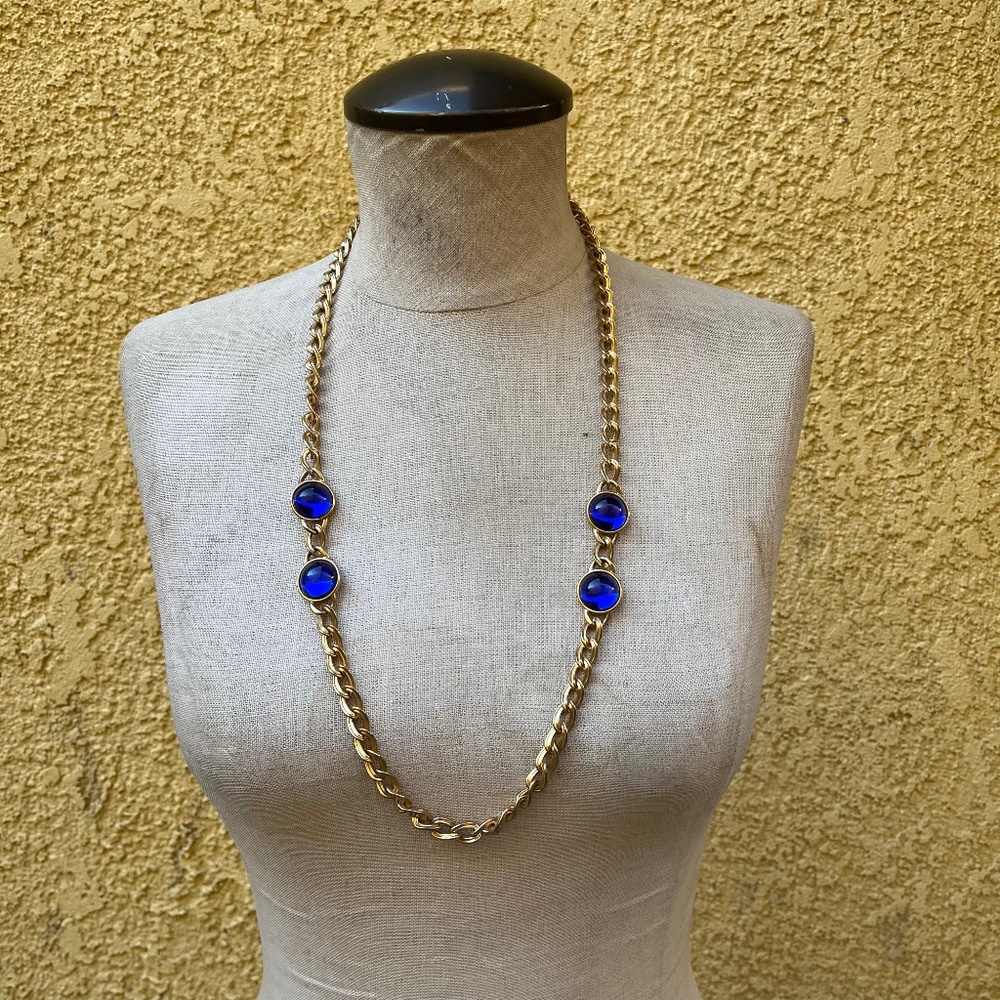 1990s Gold Chain Necklace Minimalist a Womens jewelry